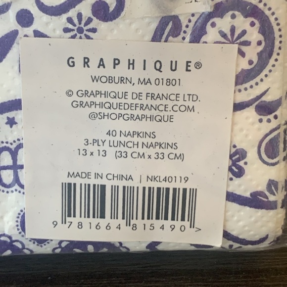 Sugar Skull Napkins NWT - Picture 4 of 4